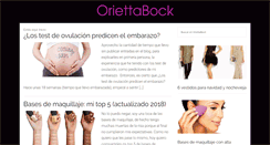 Desktop Screenshot of oriettabock.com